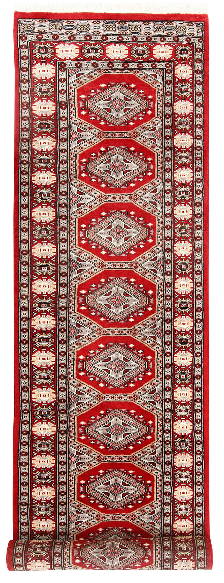 Firebrick Jaldar 2' 3 x 9' 1 - No. 59069 - ALRUG Rug Store