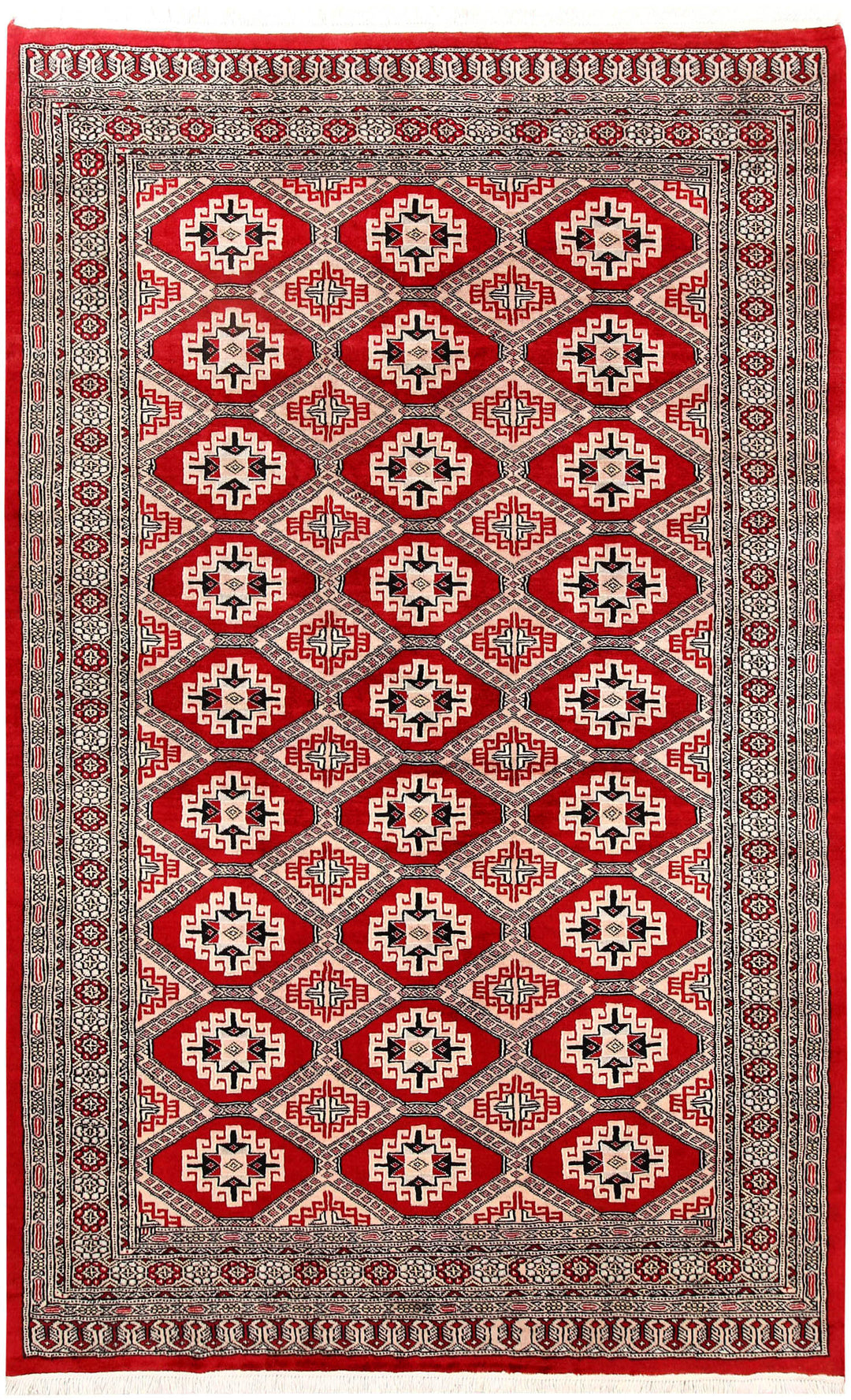 Firebrick Jaldar 5' 1 x 8' 2 - No. 59099 - ALRUG Rug Store