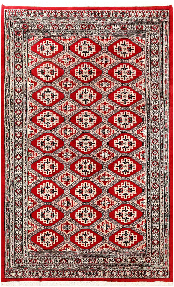 Firebrick Jaldar 5' 1 x 8' 2 - No. 59099 - ALRUG Rug Store