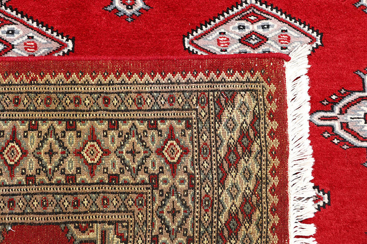 Red Jaldar 5'  1" x 8'  4" - No. QA65521