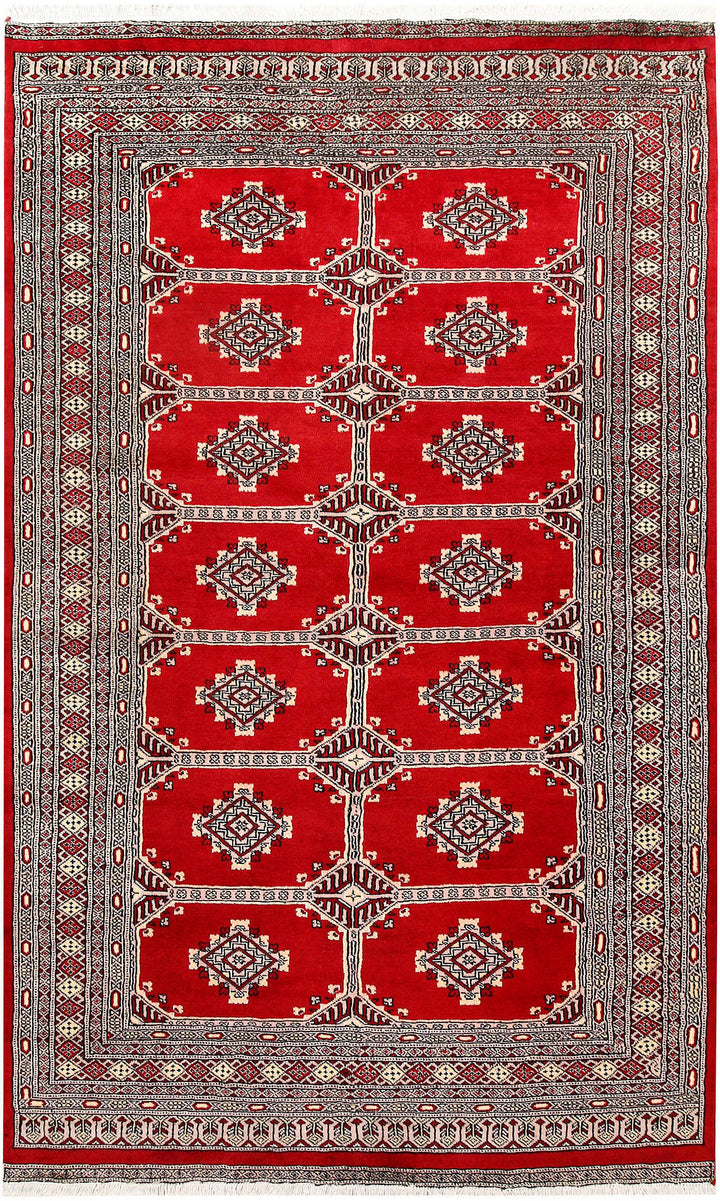 Red Jaldar 5' 1 x 8' 4 - No. 59109 - ALRUG Rug Store