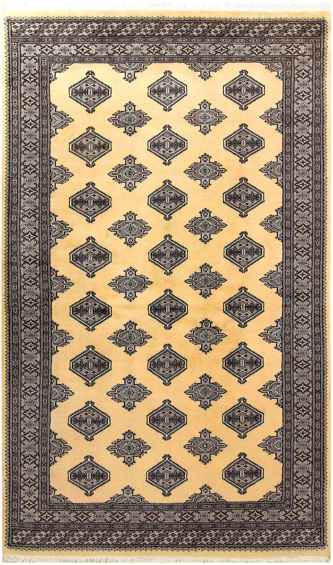 Navajo White Jaldar 5' 1 x 8' 6 - No. 59114 - ALRUG Rug Store