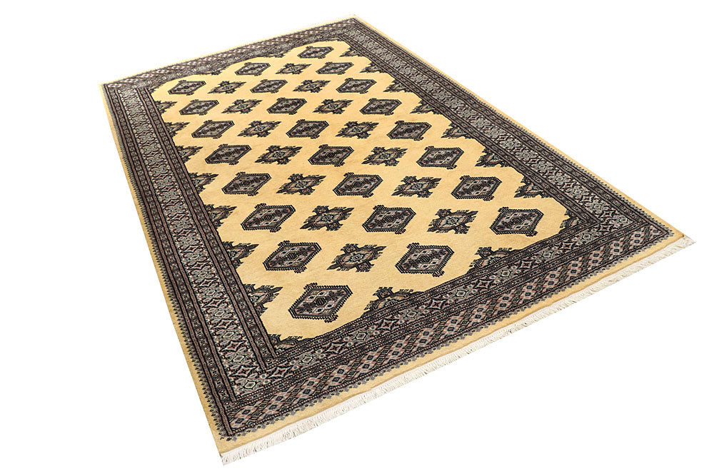 Navajo White Jaldar 5' 2 x 8' 1 - No. 59115 - ALRUG Rug Store