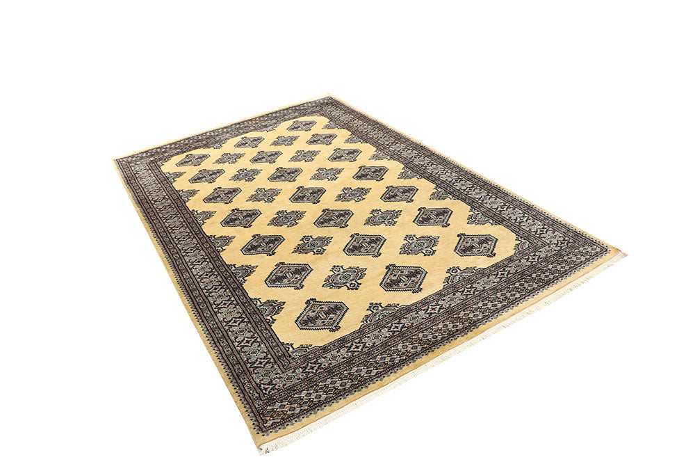 Navajo White Jaldar 5' 1 x 7' 10 - No. 59116 - ALRUG Rug Store