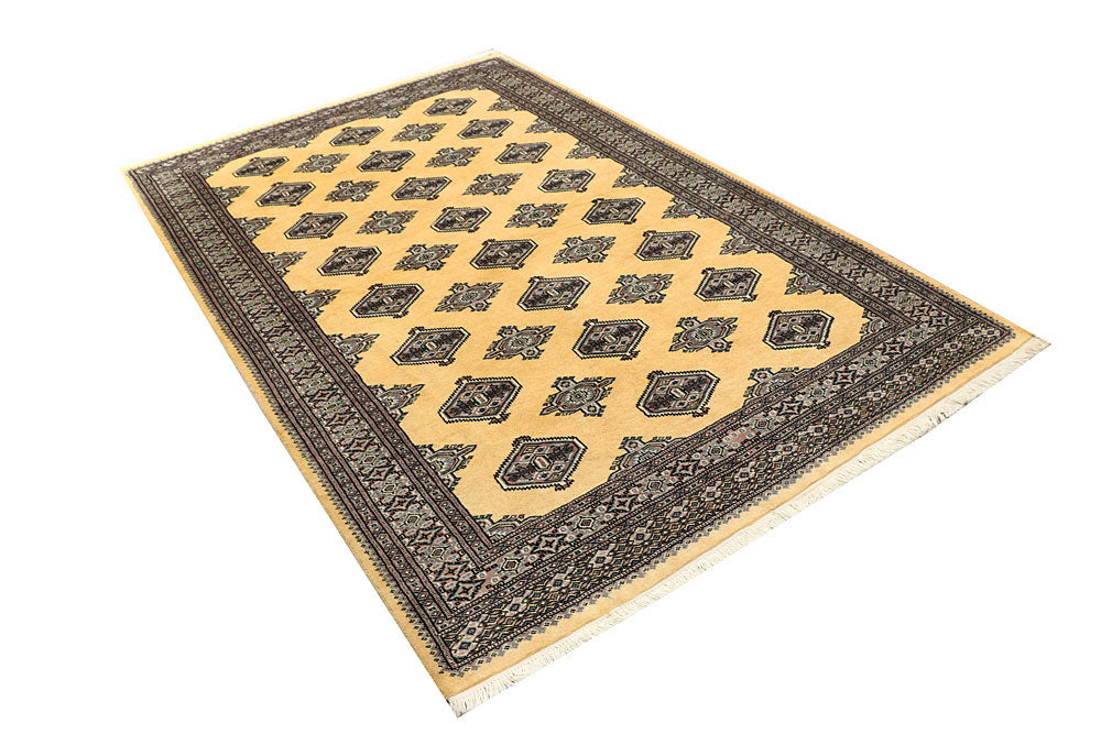 Navajo White Jaldar 5' 1 x 7' 10 - No. 59118 - ALRUG Rug Store