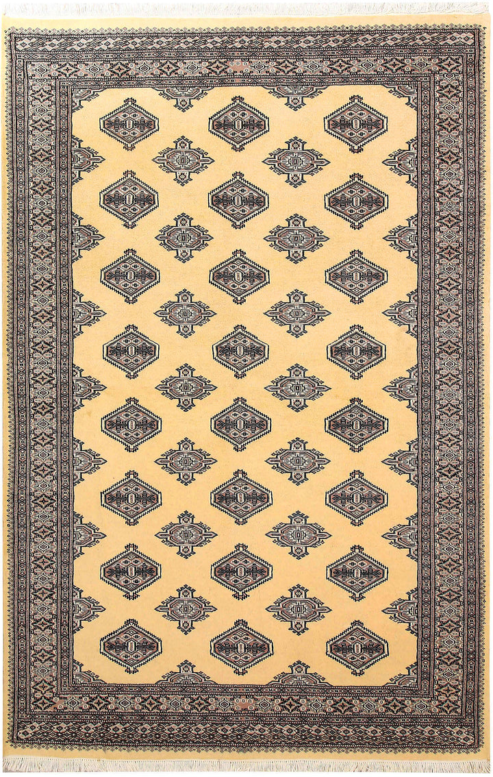 Navajo White Jaldar 5' 1 x 7' 10 - No. 59118 - ALRUG Rug Store