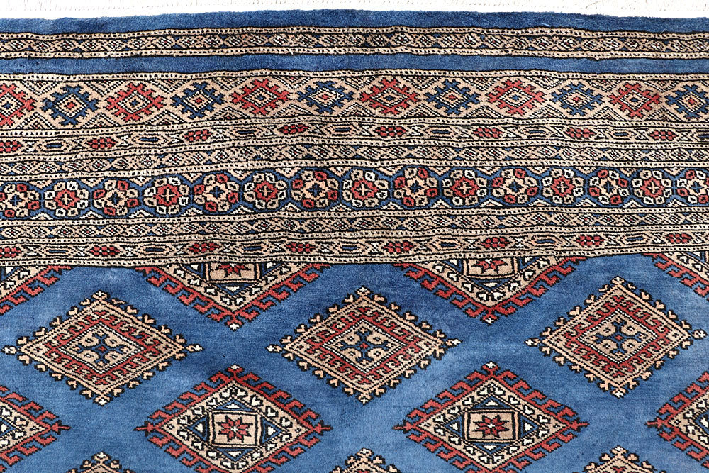 Cornflower Blue Jaldar 5' 1 x 8' 6 - No. 59124 - ALRUG Rug Store