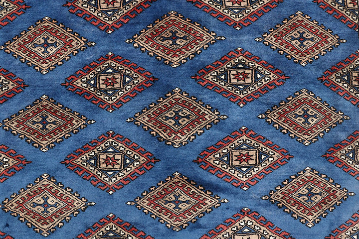 Cornflower Blue Jaldar 5' 1 x 8' 6 - No. 59124 - ALRUG Rug Store
