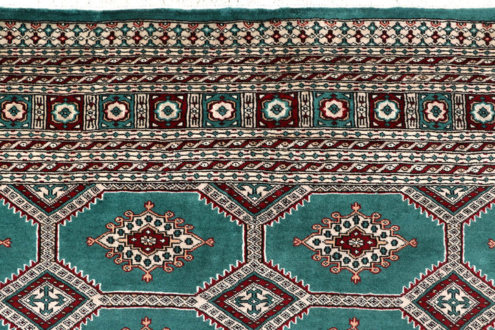 Teal Jaldar 8' 3 x 11' 5 - No. 59127 - ALRUG Rug Store