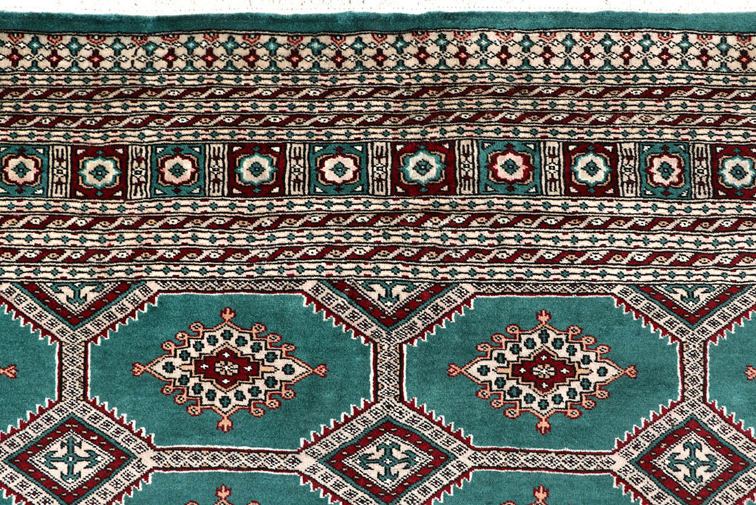 Teal Jaldar 8'  3" x 11'  5" - No. QA61628
