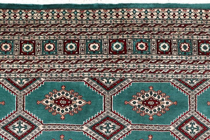 Teal Jaldar 8'  3" x 11'  5" - No. QA61628