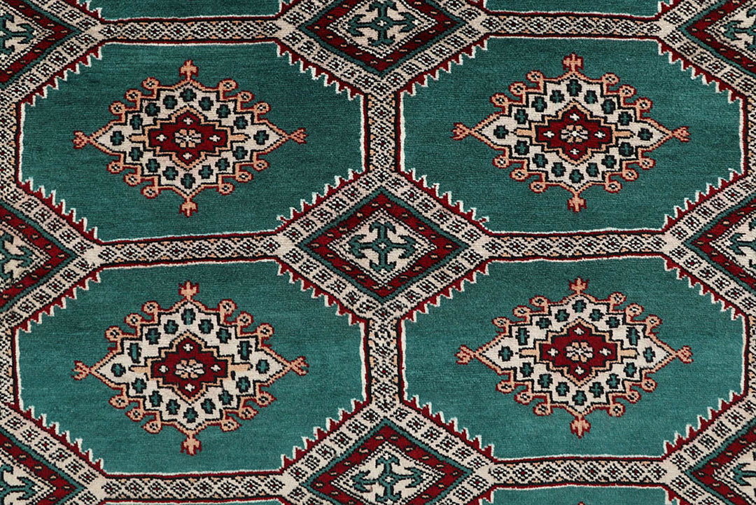 Teal Jaldar 8'  3" x 11'  5" - No. QA61628