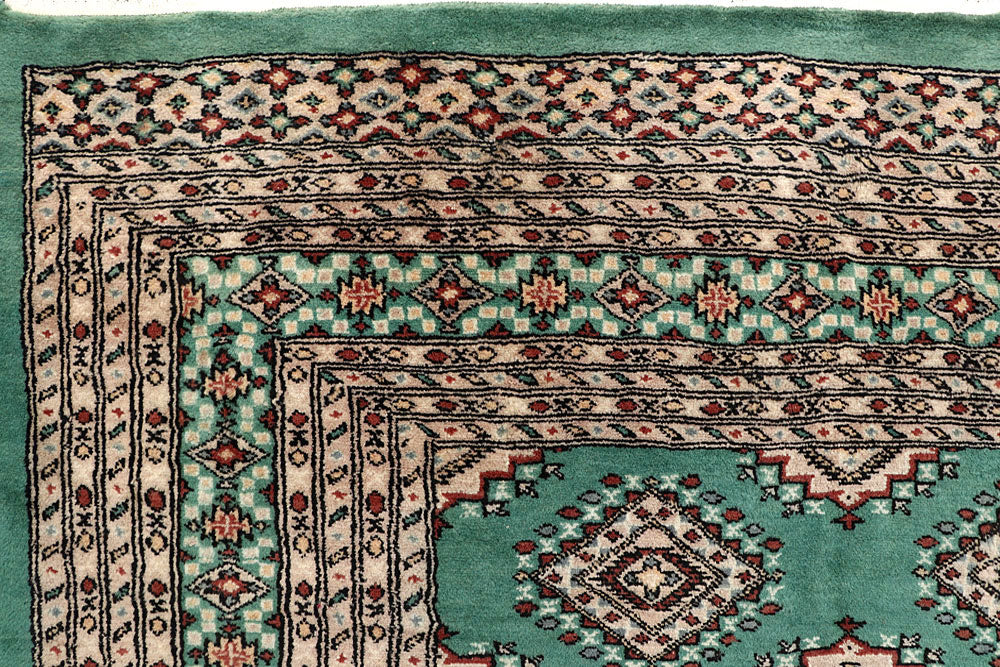 Sea Green Jaldar 8' 2 x 10' 8 - No. 59128 - ALRUG Rug Store