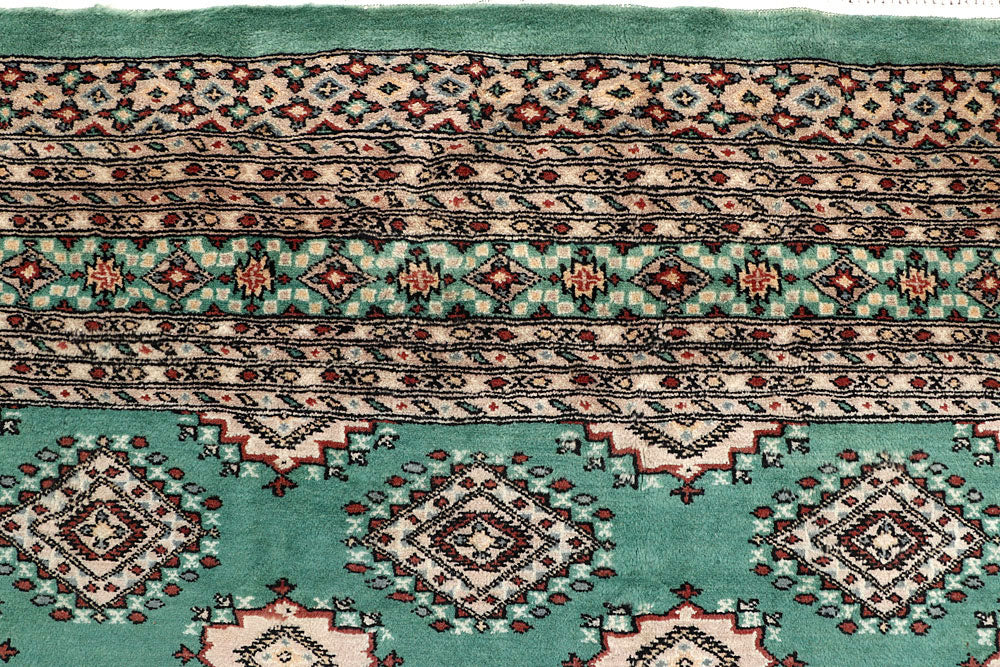 Sea Green Jaldar 8' 2 x 10' 8 - No. 59128 - ALRUG Rug Store