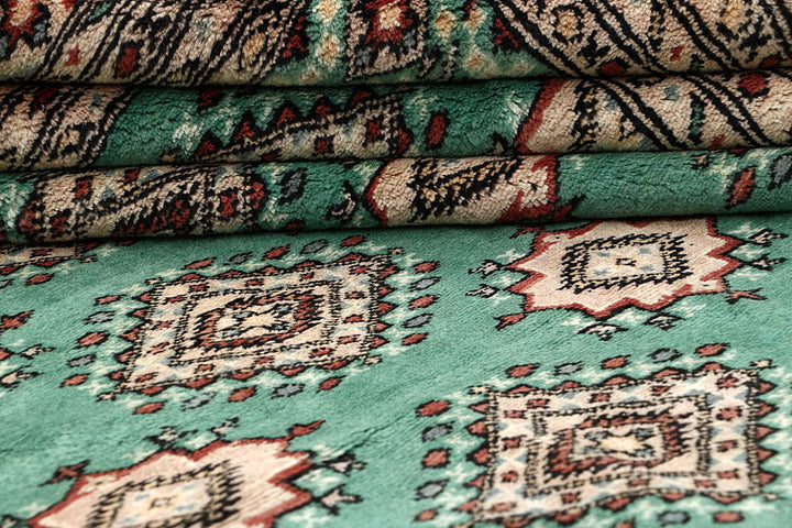Sea Green Jaldar 8' 2 x 10' 8 - No. 59128 - ALRUG Rug Store
