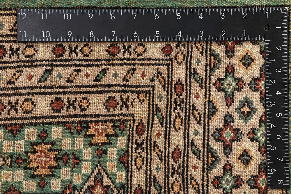 Sea Green Jaldar 8' 2 x 10' 8 - No. 59128 - ALRUG Rug Store