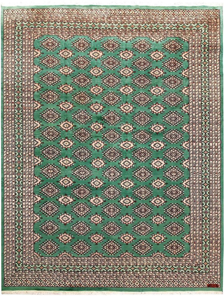 Sea Green Jaldar 8' 2 x 10' 8 - No. 59128 - ALRUG Rug Store