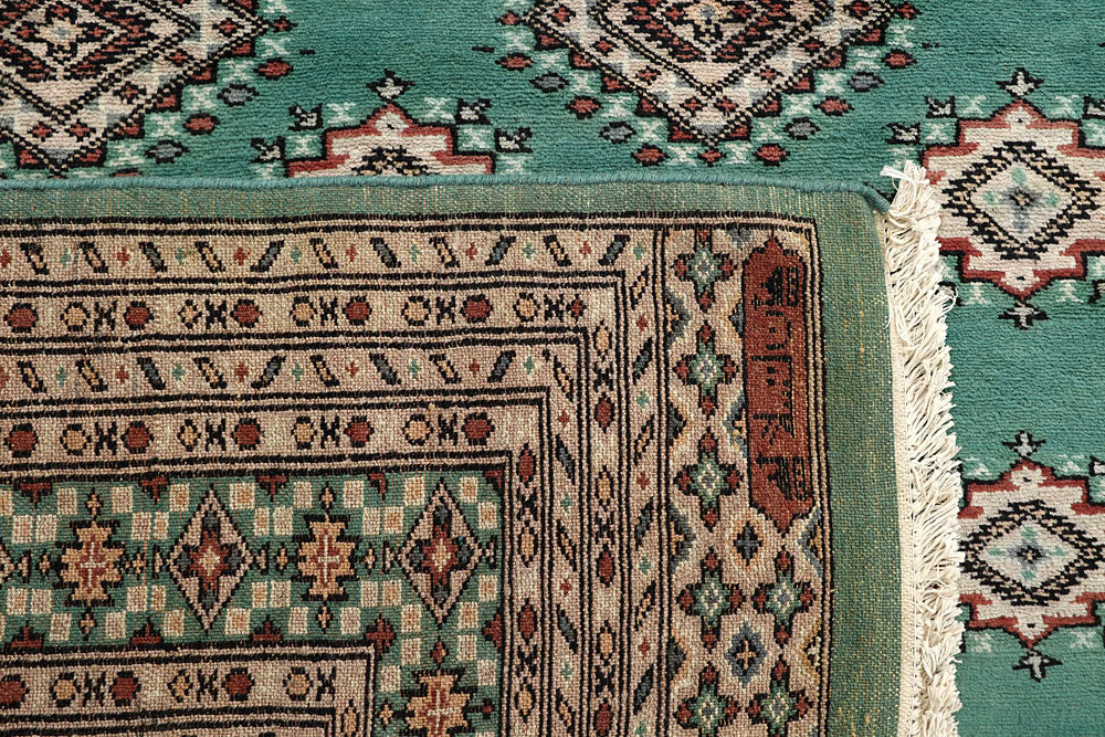 Sea Green Jaldar 8' 2 x 11' - No. 59129 - ALRUG Rug Store