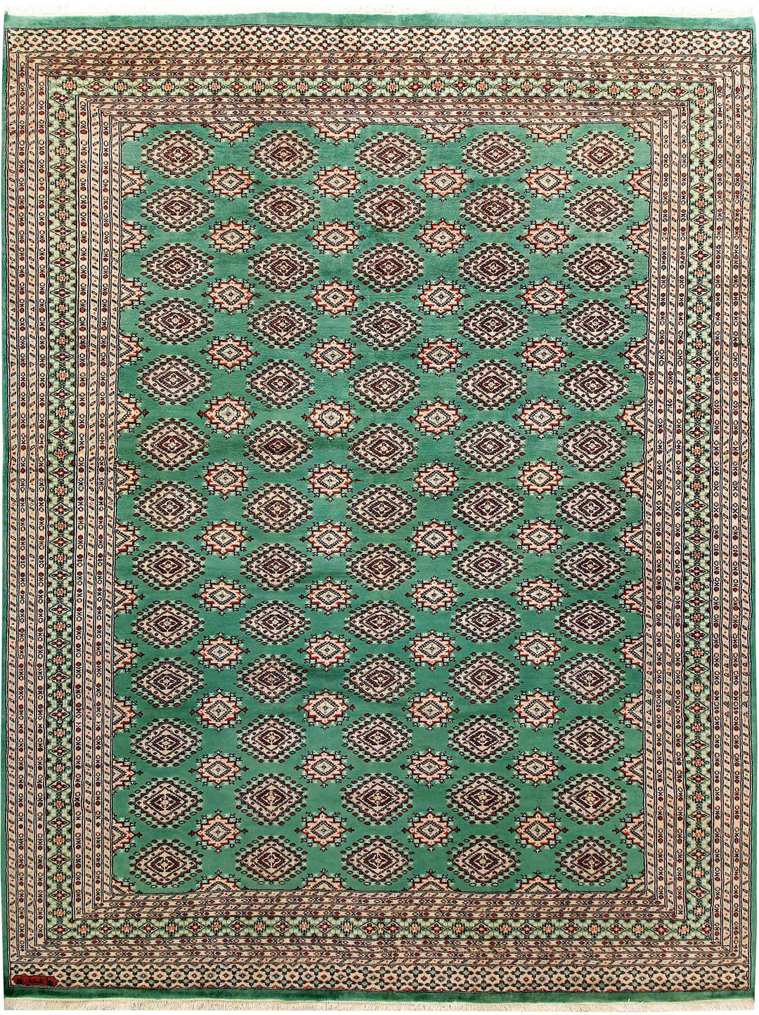Sea Green Jaldar 8' 2 x 11' - No. 59129 - ALRUG Rug Store