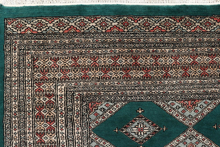 Teal Jaldar 8' 1 x 11' 4 - No. 59130 - ALRUG Rug Store