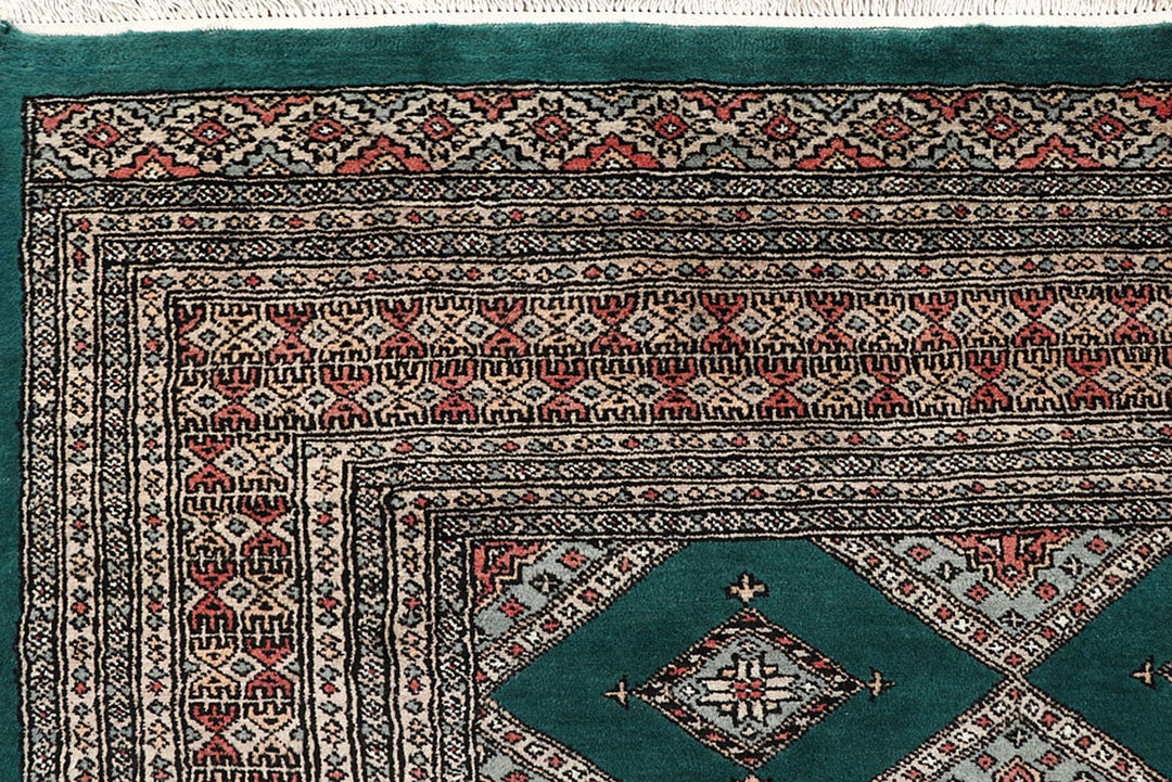 Teal Jaldar 8'  1" x 11'  4" - No. QA70444