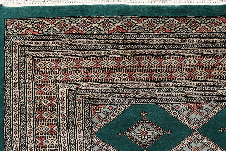 Teal Jaldar 8'  1" x 11'  4" - No. QA70444