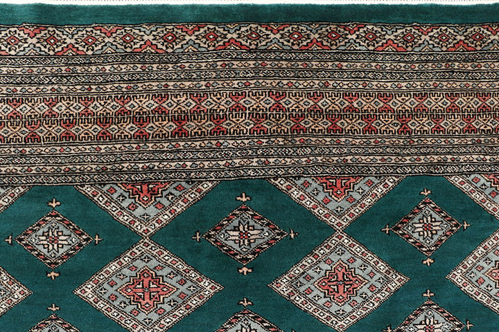 Teal Jaldar 8' 1 x 11' 4 - No. 59130 - ALRUG Rug Store