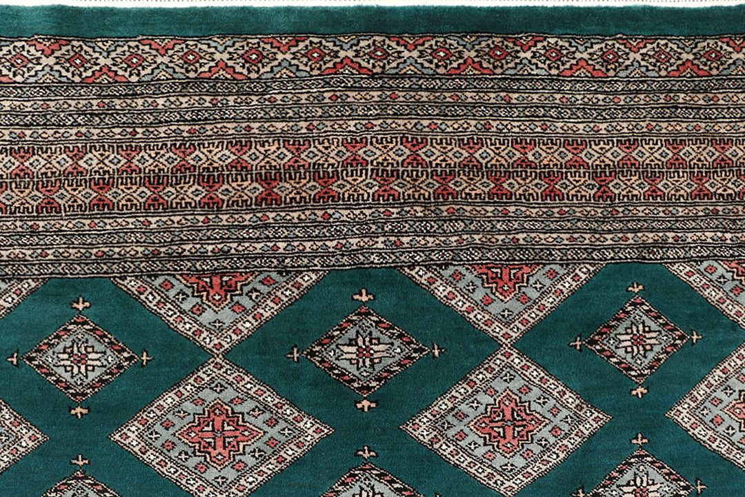 Teal Jaldar 8'  1" x 11'  4" - No. QA70444