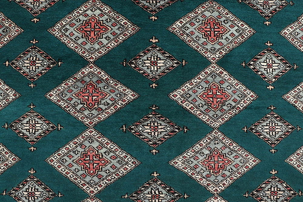 Teal Jaldar 8' 1 x 11' 4 - No. 59130 - ALRUG Rug Store