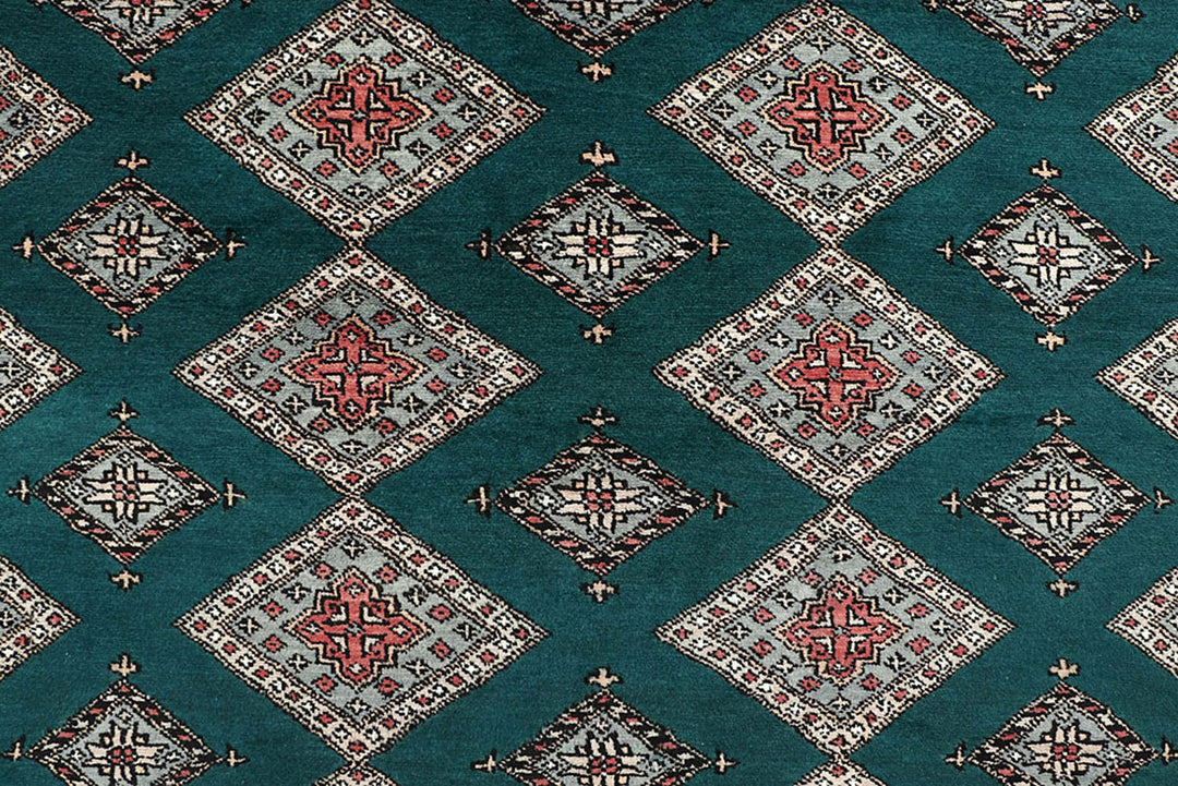 Teal Jaldar 8'  1" x 11'  4" - No. QA70444