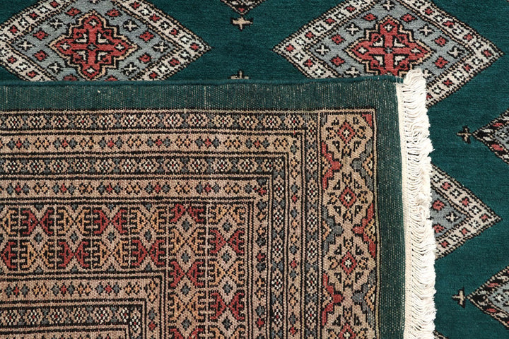 Teal Jaldar 8' 1 x 11' 4 - No. 59130 - ALRUG Rug Store