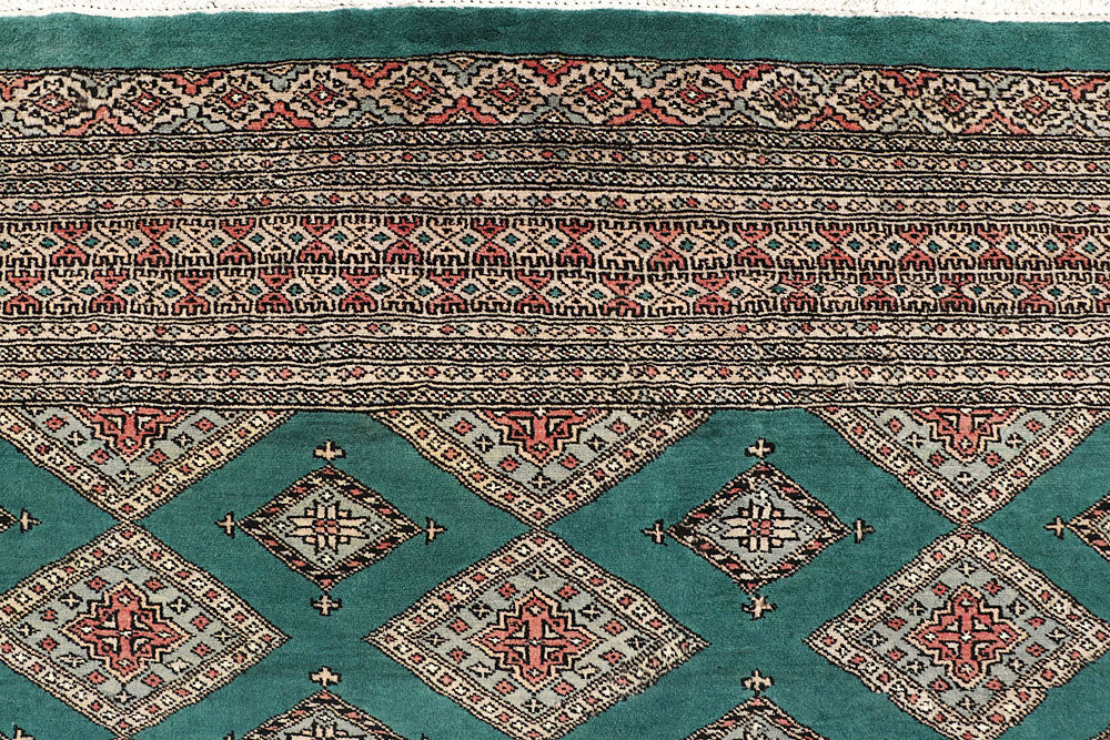 Sea Green Jaldar 8' 2 x 10' 10 - No. 59131 - ALRUG Rug Store