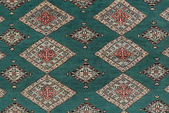 Sea Green Jaldar 8'  2" x 10'  10" - No. QA74249