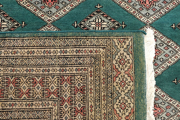 Sea Green Jaldar 8' 2 x 10' 10 - No. 59131 - ALRUG Rug Store