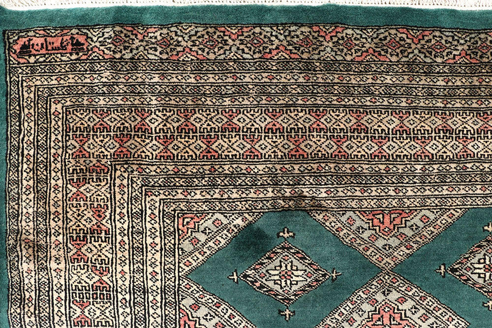 Sea Green Jaldar 8' x 11' 2 - No. 59132 - ALRUG Rug Store