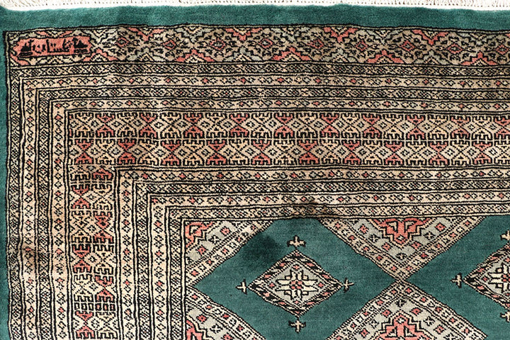 Sea Green Jaldar 8' x 11' 2 - No. 59132 - ALRUG Rug Store