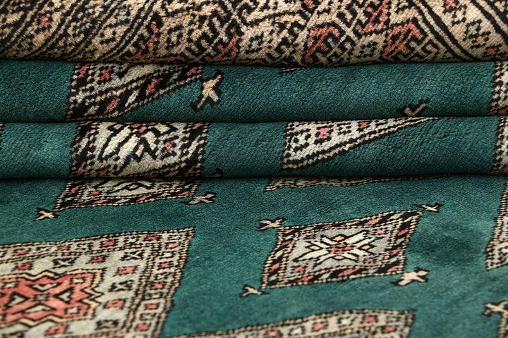 Sea Green Jaldar 8' x 11' 2 - No. 59132 - ALRUG Rug Store