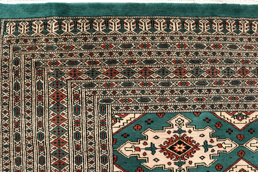 Teal Jaldar 8'  x" 11'  1" - No. QA97605