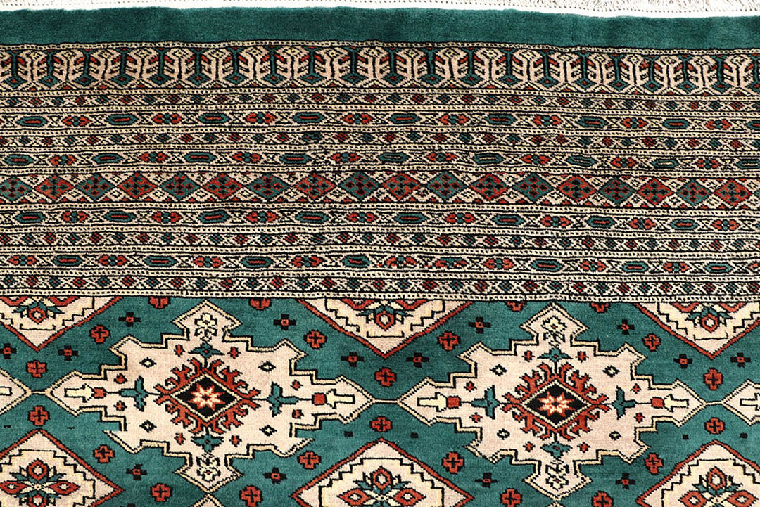 Teal Jaldar 8'  x" 11'  1" - No. QA97605