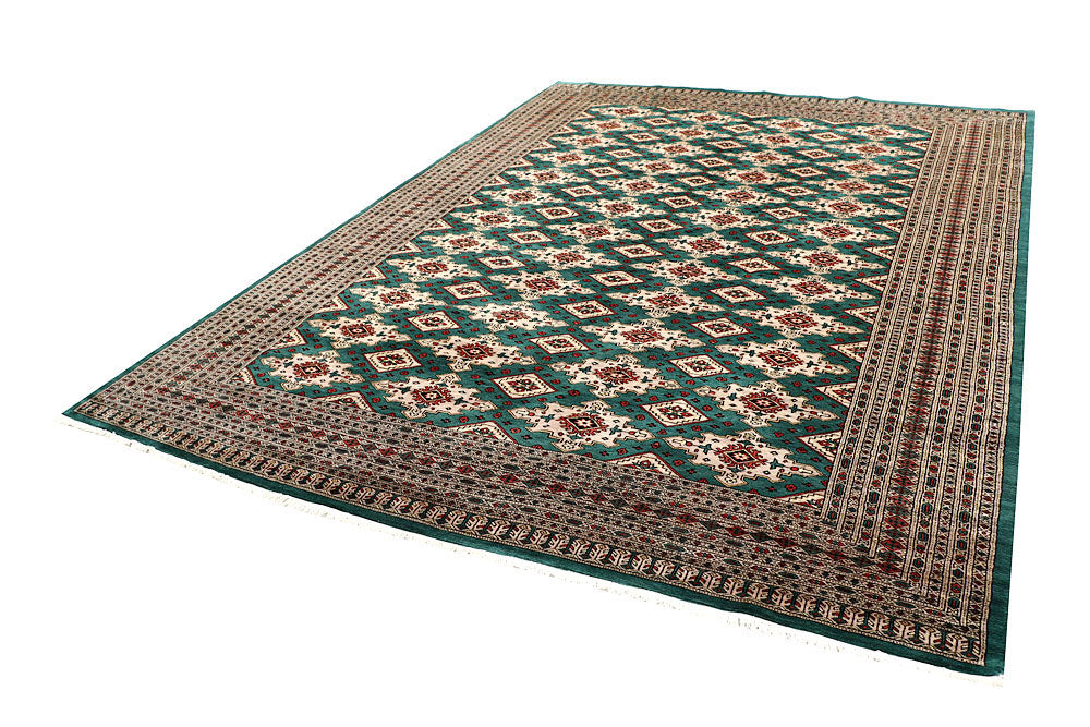Teal Jaldar 8' x 11' 1 - No. 59133 - ALRUG Rug Store