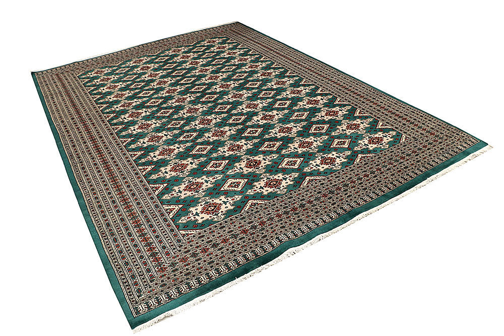 Teal Jaldar 8' x 11' 1 - No. 59133 - ALRUG Rug Store