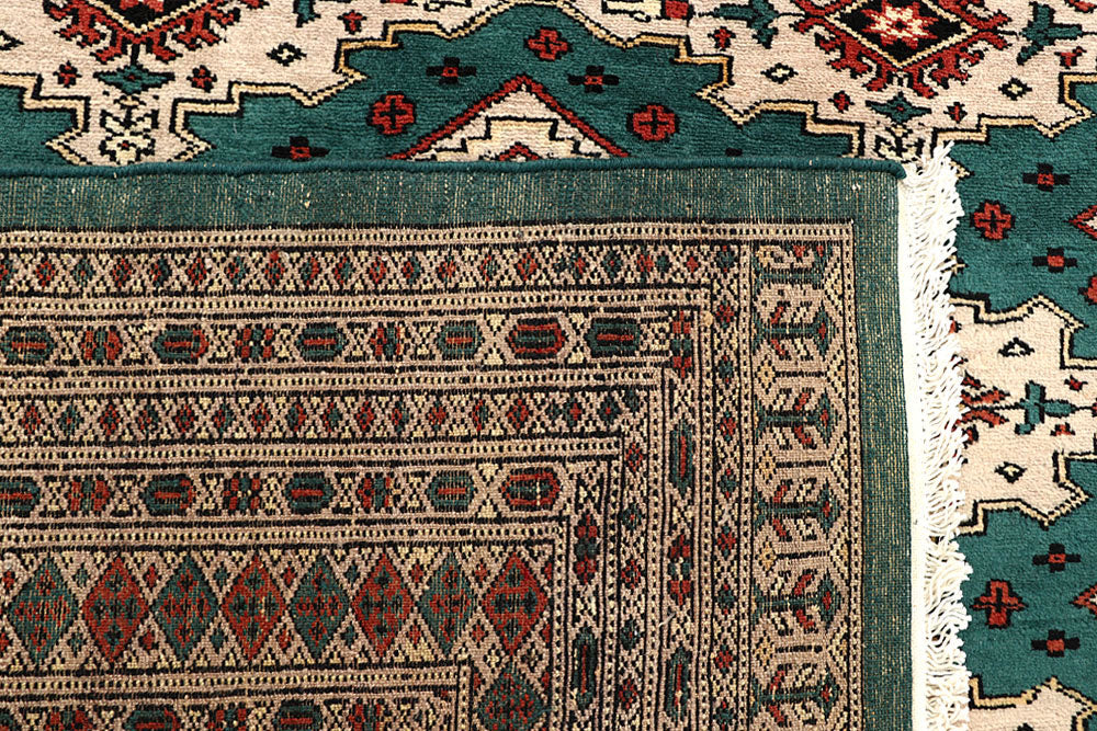 Teal Jaldar 8' x 11' 1 - No. 59133 - ALRUG Rug Store