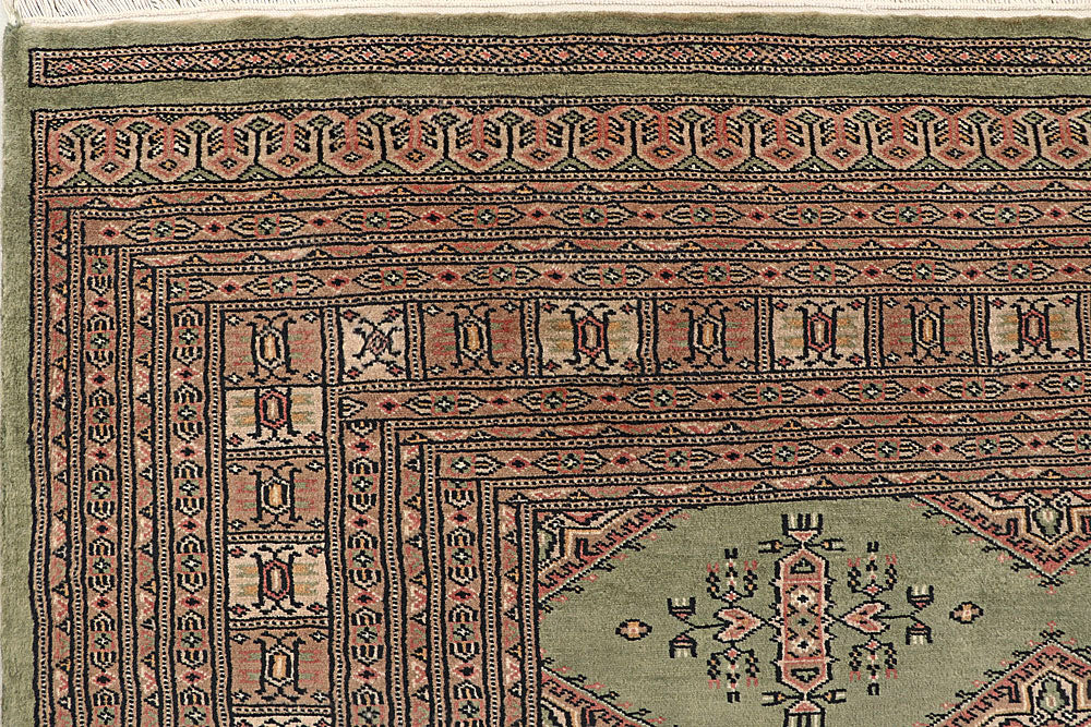 Dark Khaki Jaldar 8' 2 x 10' 10 - No. 59136 - ALRUG Rug Store