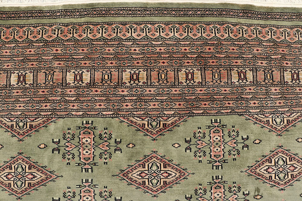 Dark Khaki Jaldar 8' 2 x 10' 10 - No. 59136 - ALRUG Rug Store