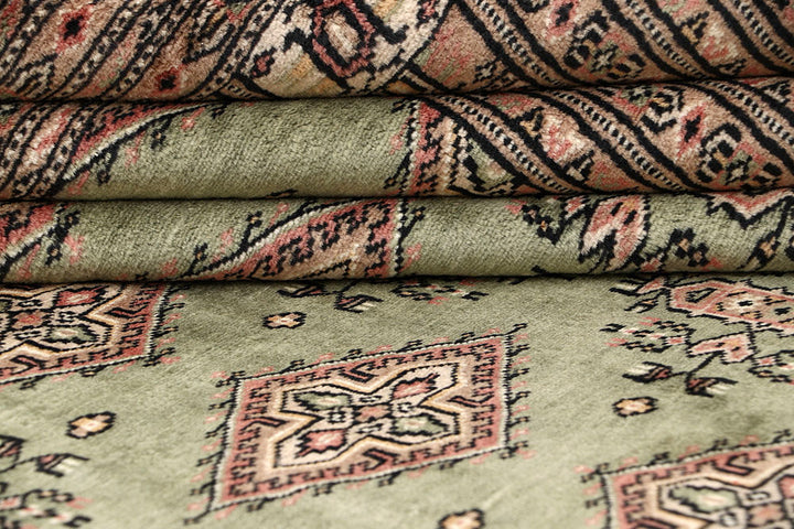 Dark Khaki Jaldar 8' 2 x 10' 10 - No. 59136 - ALRUG Rug Store