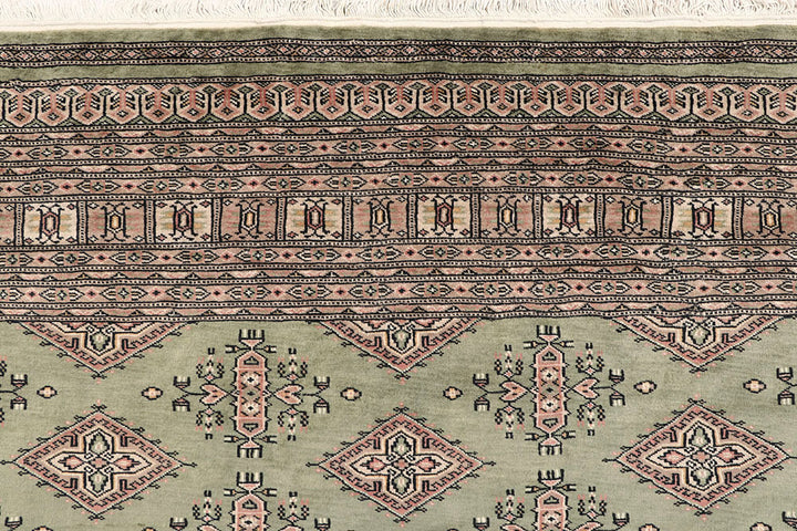Dark Khaki Jaldar 8' 4 x 10' 11 - No. 59137 - ALRUG Rug Store