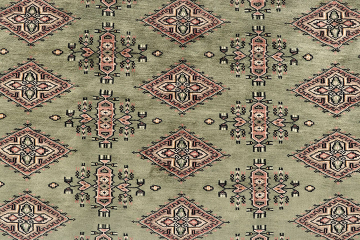 Dark Khaki Jaldar 8' 4 x 10' 11 - No. 59137 - ALRUG Rug Store