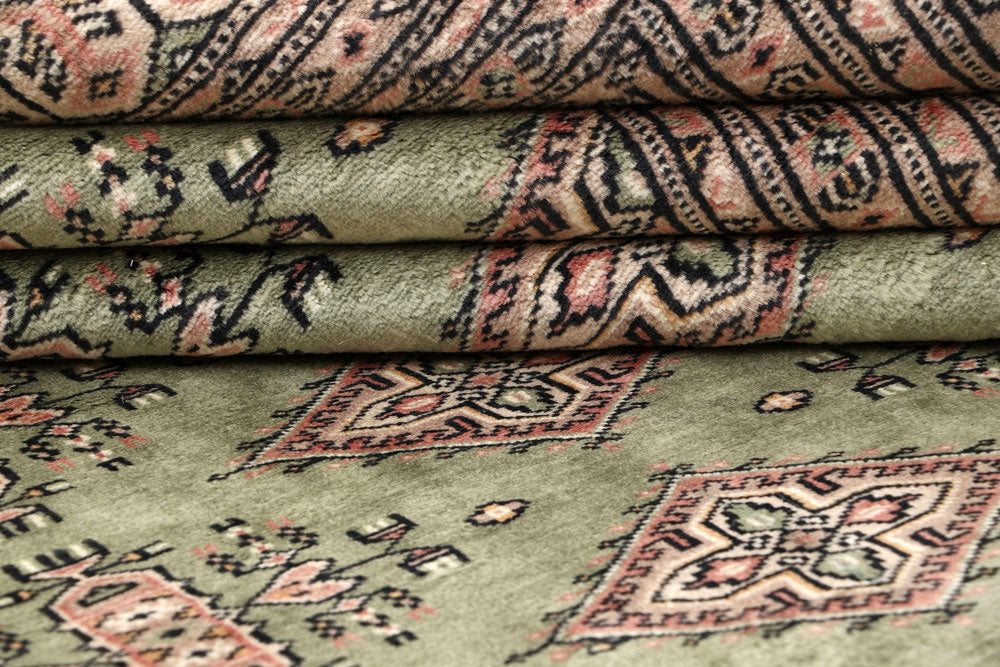 Dark Khaki Jaldar 8' 4 x 10' 11 - No. 59137 - ALRUG Rug Store