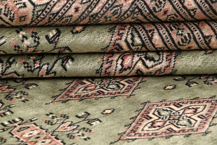 Dark Khaki Jaldar 8' 4 x 10' 11 - No. 59137 - ALRUG Rug Store