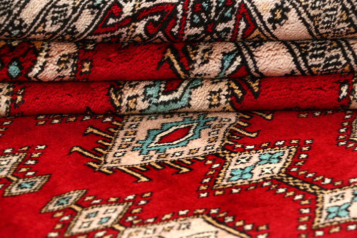 Red Jaldar 8'  1" x 11'  1" - No. QA13664